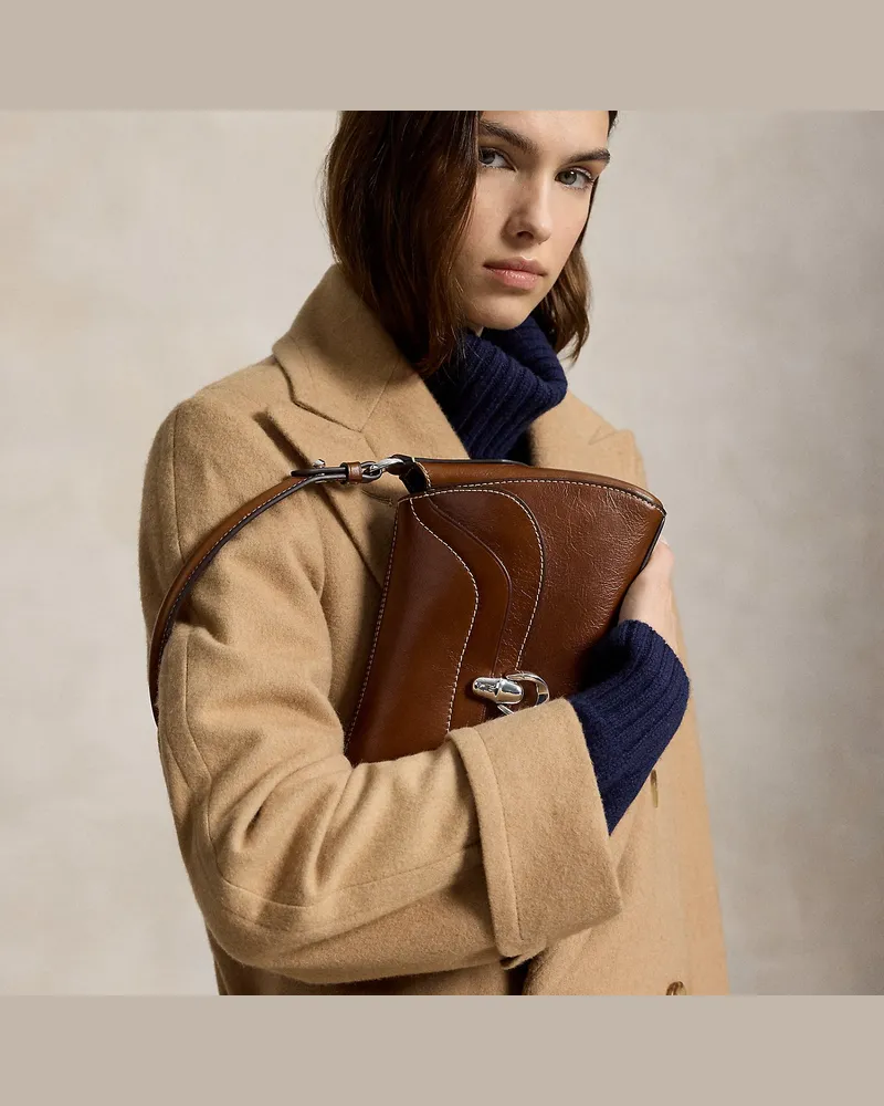 Ralph Lauren Handtasche Polo Blaze Brown