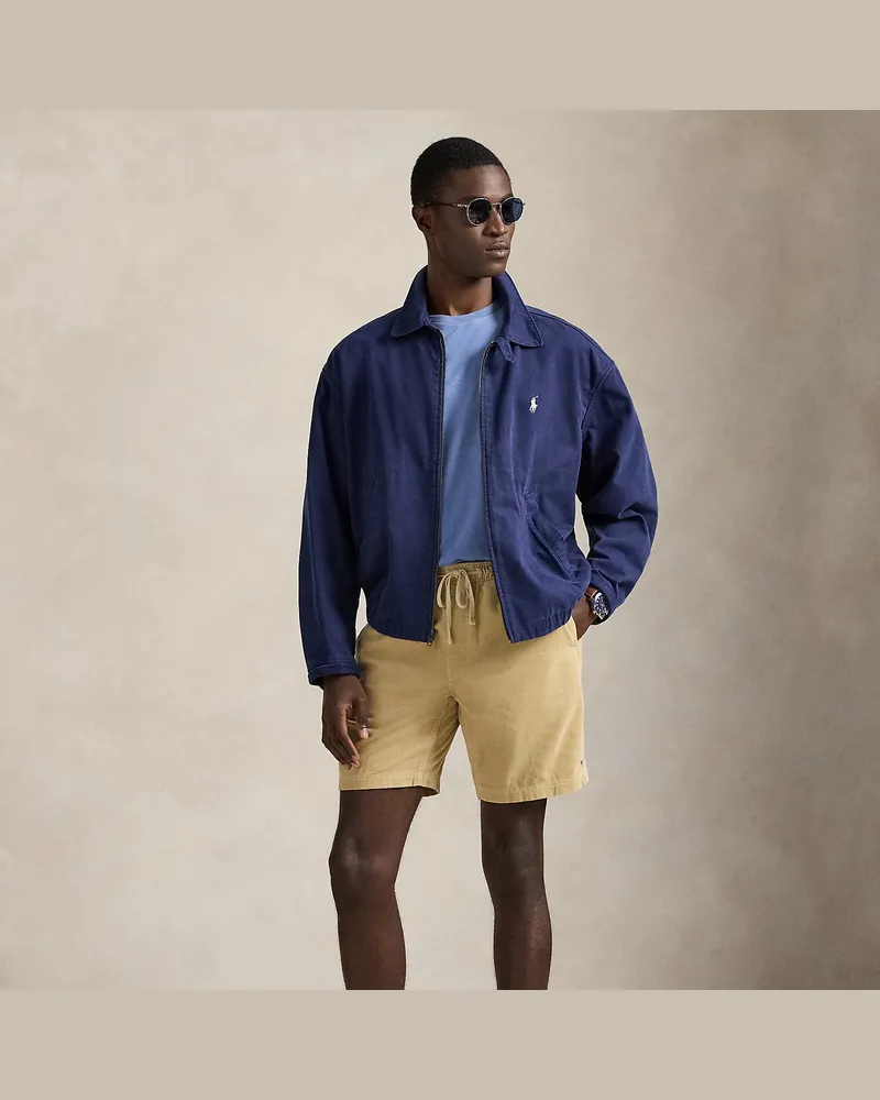 Ralph Lauren Classic-Fit Shorts aus Kordsamt Tan