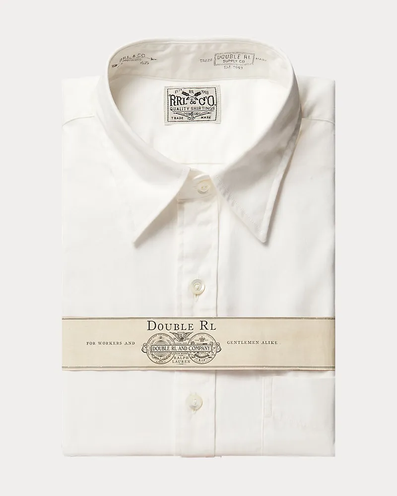 Ralph Lauren Slim-Fit Oxfordhemd White