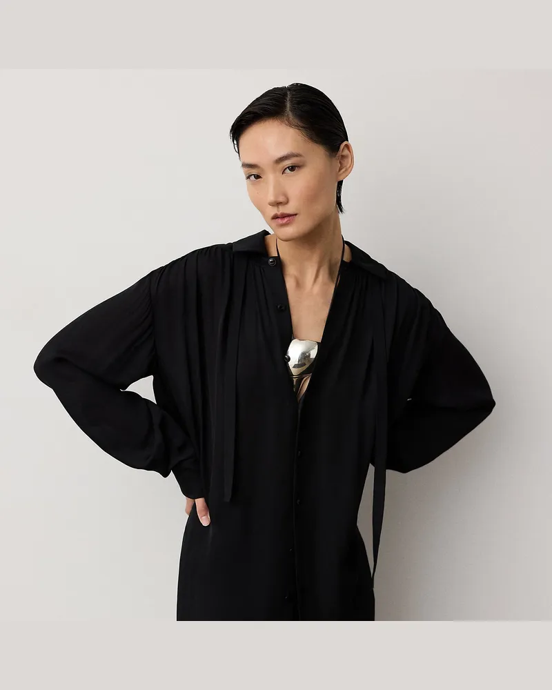 Ralph Lauren Satinhemd Karmen Black