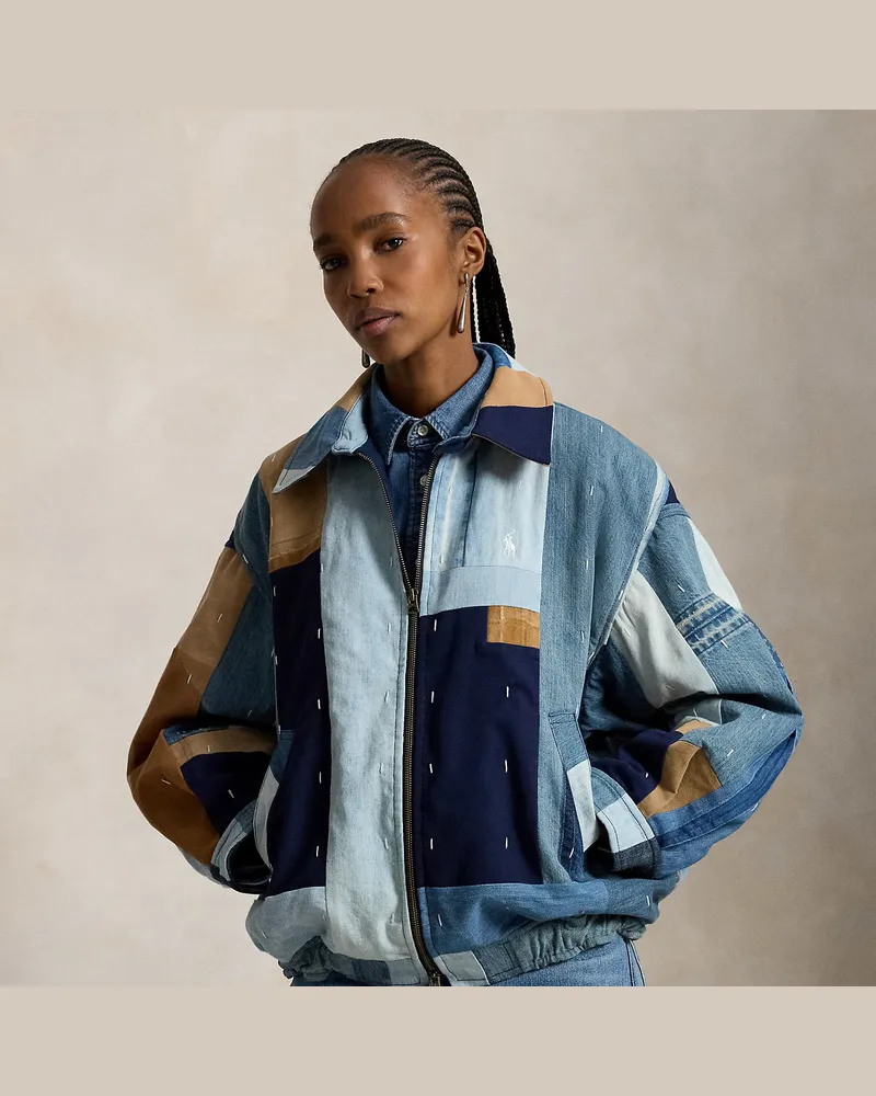 Ralph Lauren Jacke PRL x Gee Bend Blue