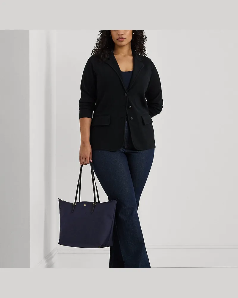Ralph Lauren Große Nylon-Tragetasche Keaton Blue
