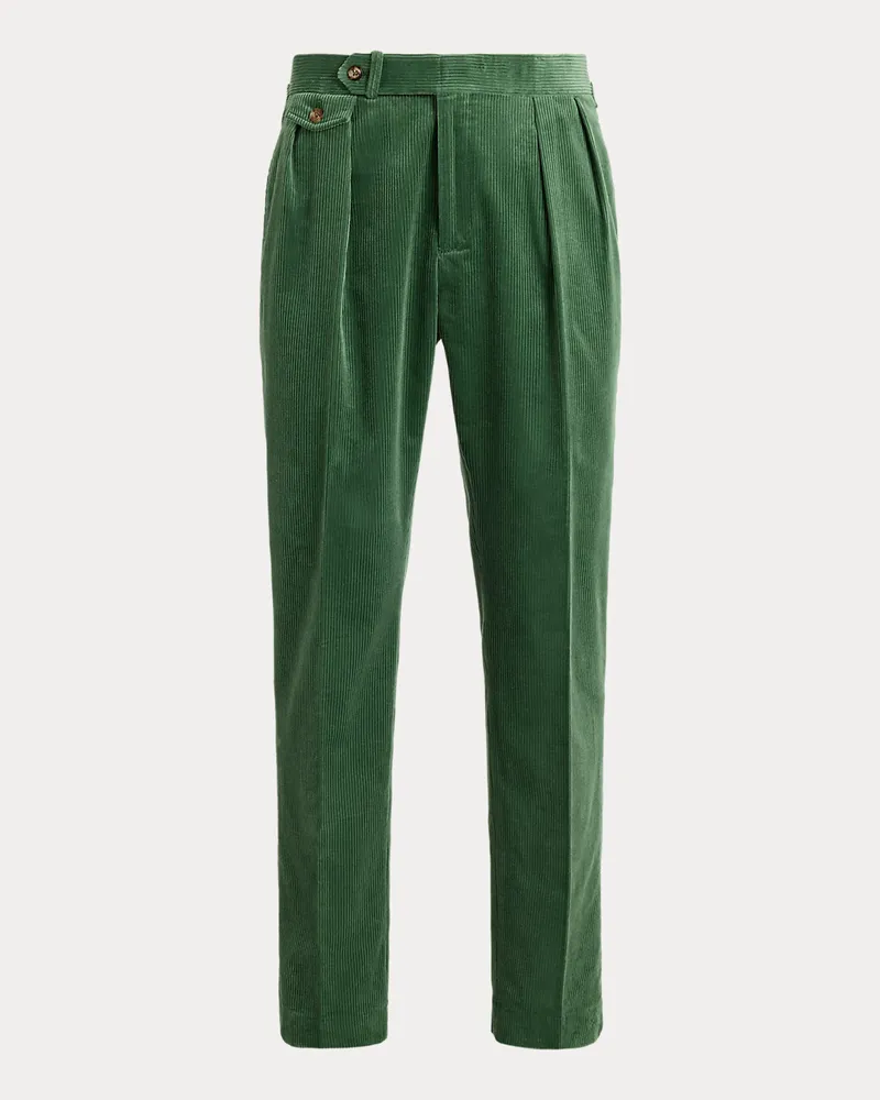 Ralph Lauren Anzughose aus Kordsamt Green