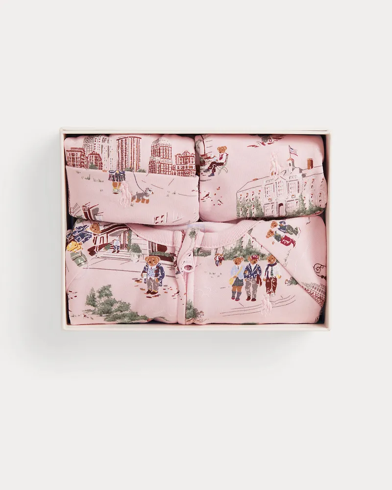 Ralph Lauren 3-teiliges Geschenkset mit Polo Bear Multi