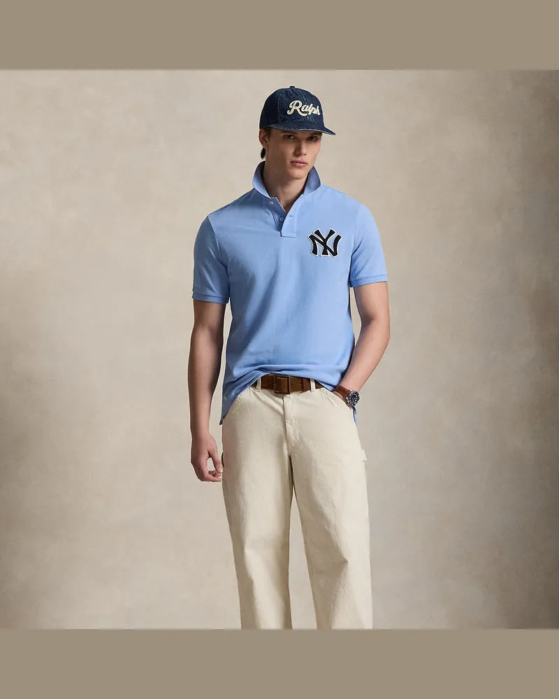 Ralph Lauren Poloshirt Polo  Ralph Lauren Lauren Yankees Blue