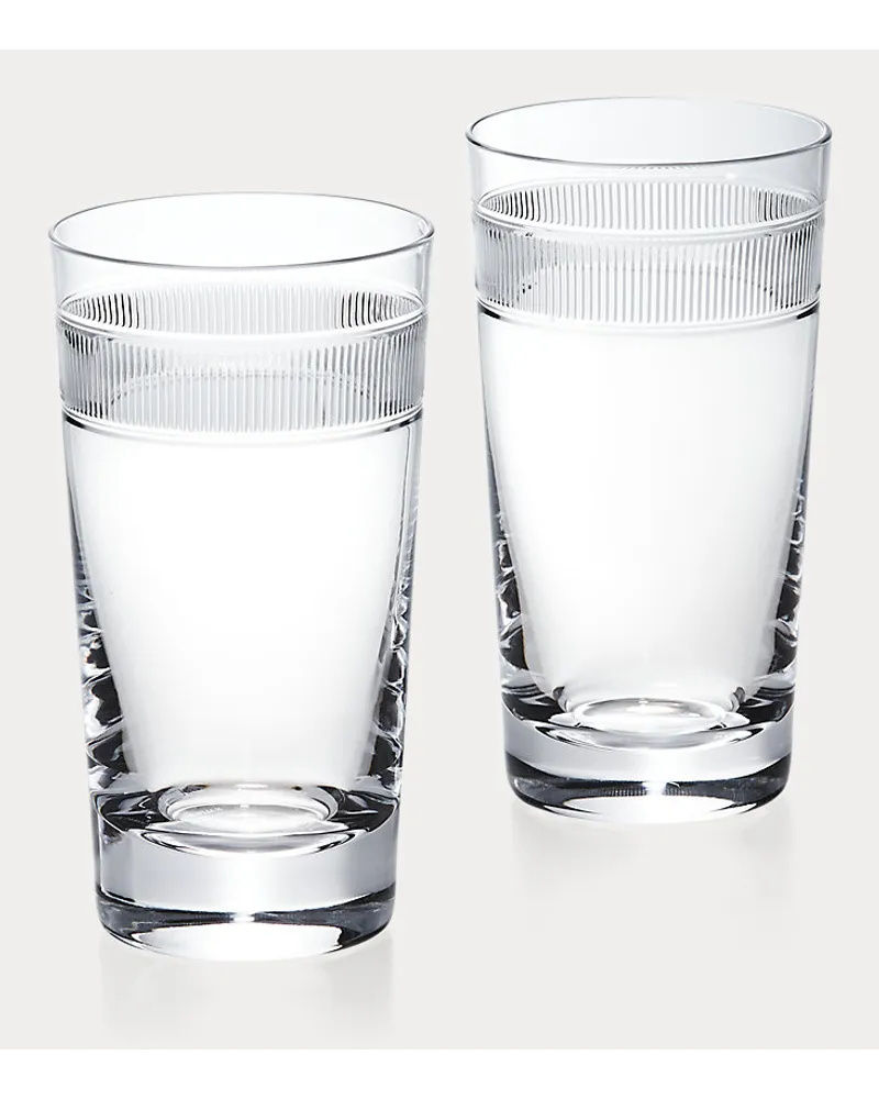 Ralph Lauren Home Trinkglas-Set Langley White