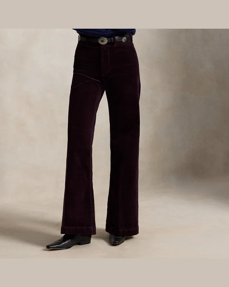 Ralph Lauren Kordsamthose Beaton Red