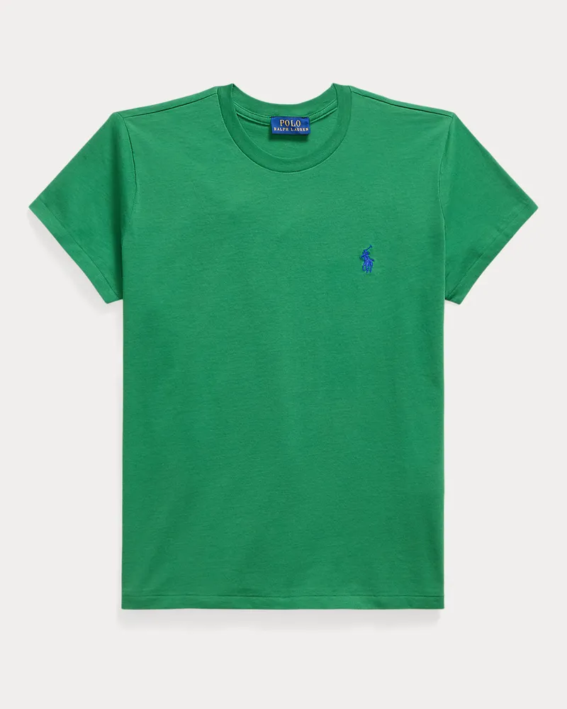 Ralph Lauren Classic-Fit Rundhals-T-Shirt aus Jersey Green