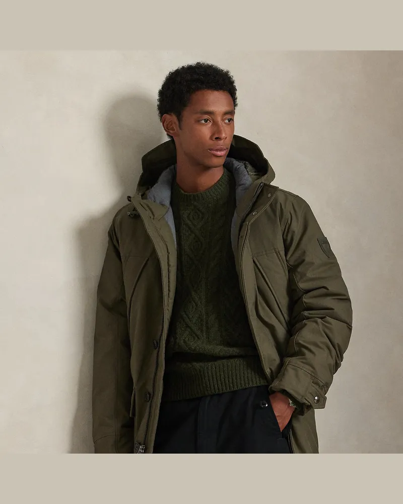 Ralph Lauren Daunenparka mit Kapuze Green