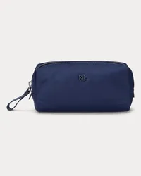 Ralph Lauren Kosmetiktasche aus Nylon Blue