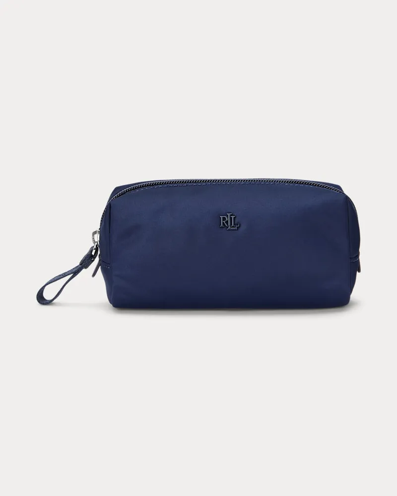 Ralph Lauren Kosmetiktasche aus Nylon Blue