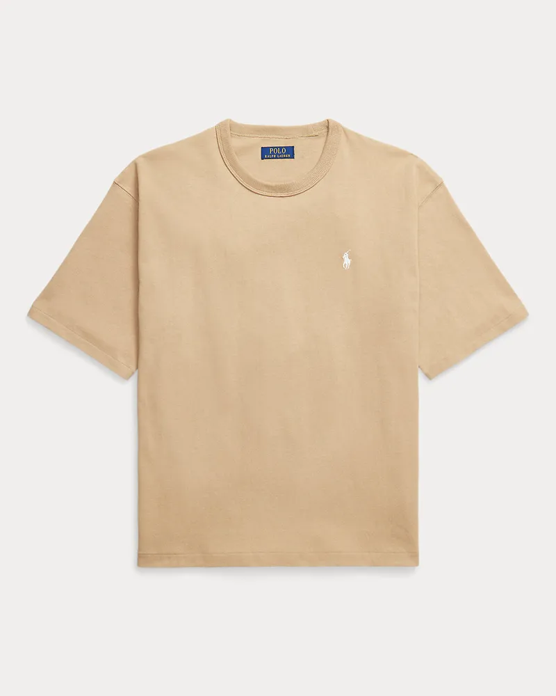 Ralph Lauren Relaxed-Fit Rundhals-T-Shirt aus Jersey Tan
