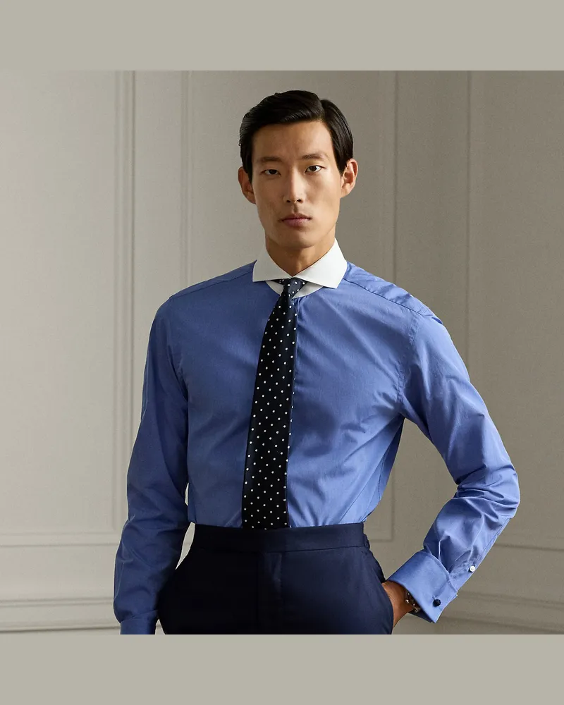 Ralph Lauren Hemd mit Umschlagmanschetten Blue