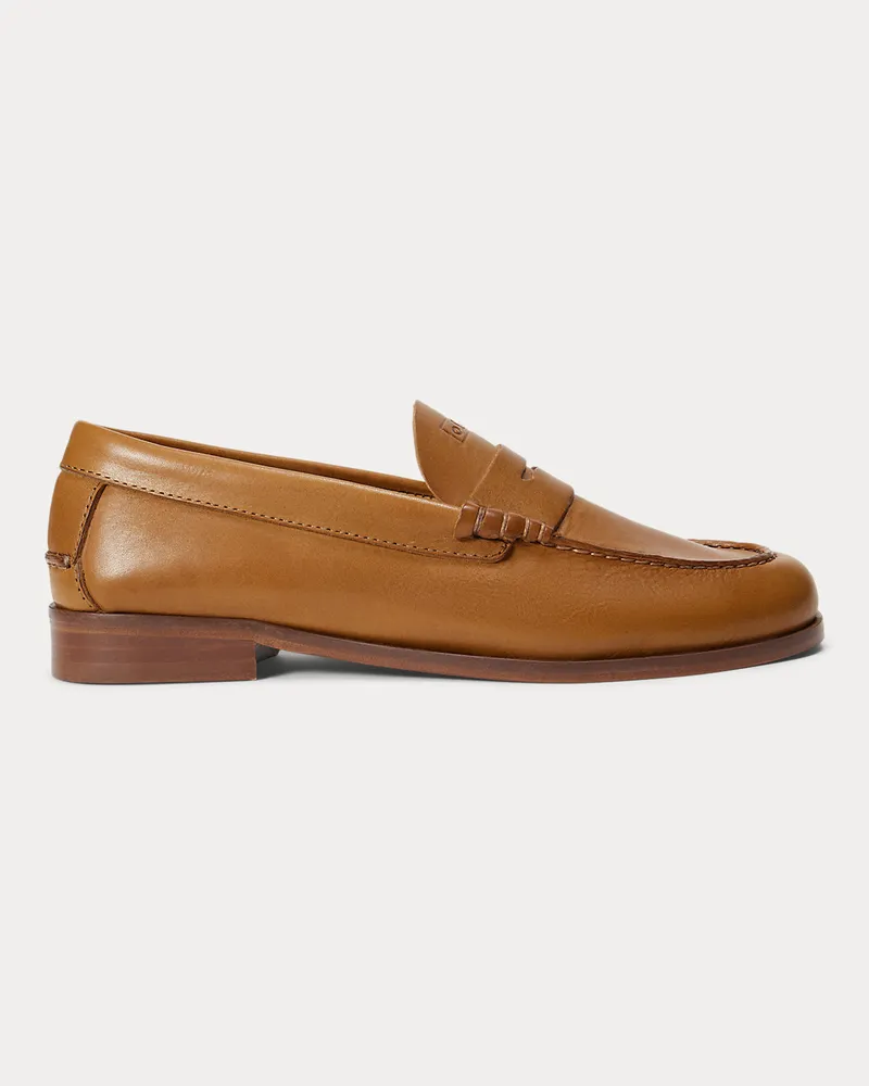 Ralph Lauren Loafer aus Kalbsleder Brown