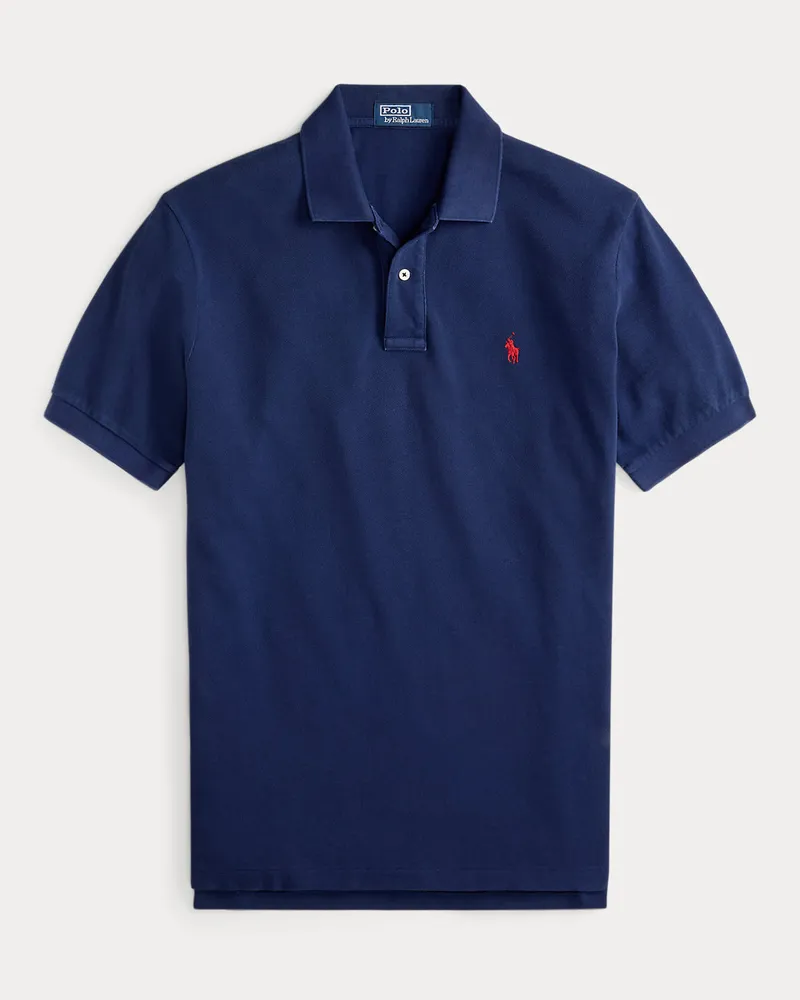 Ralph Lauren Original-Fit Piqué-Poloshirt Blue