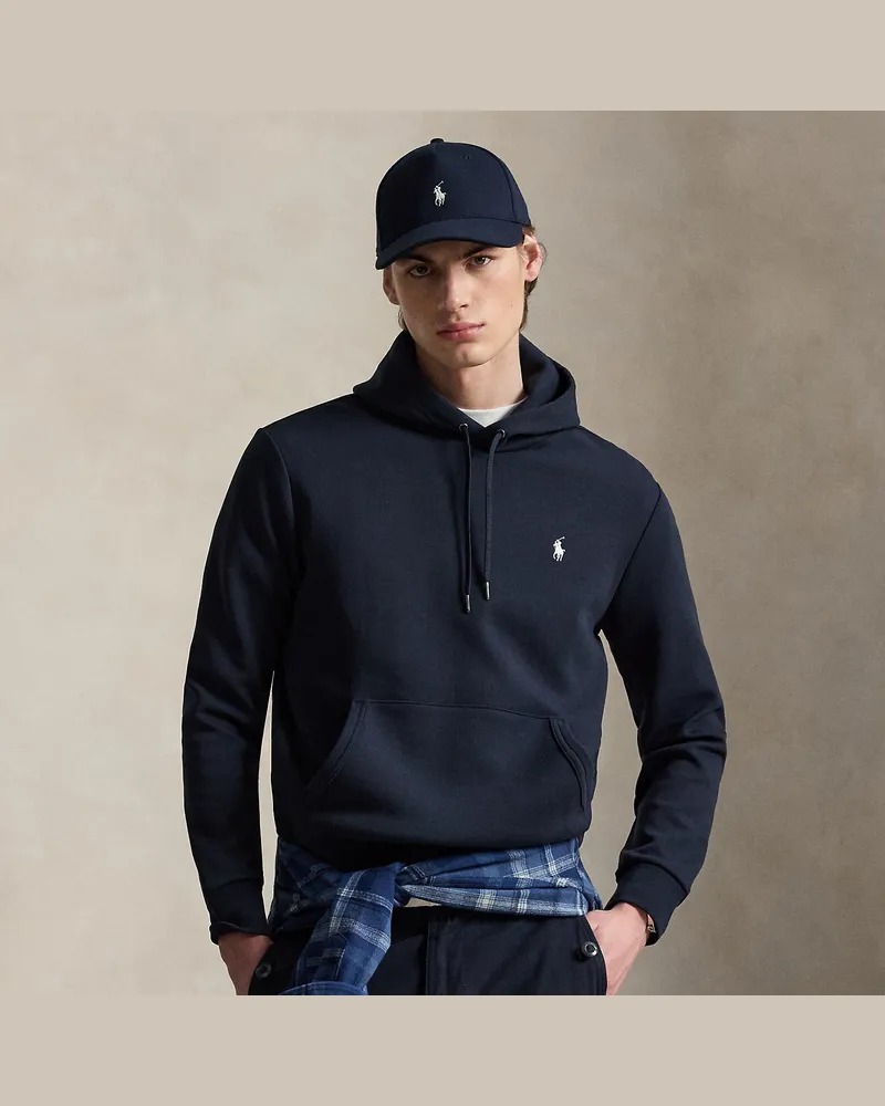 Ralph Lauren Doppellagiger Kapuzenpullover Blue