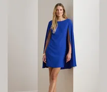Cape-Cocktailkleid aus Georgette