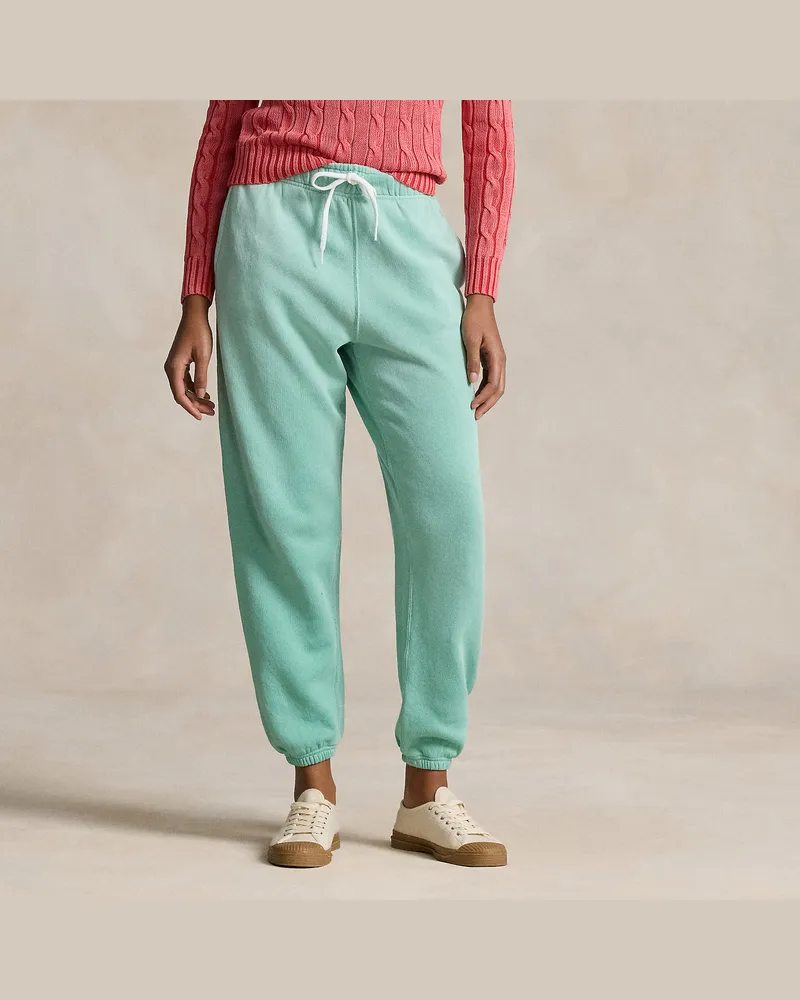 Ralph Lauren Leichte Sporthose aus Fleece Green
