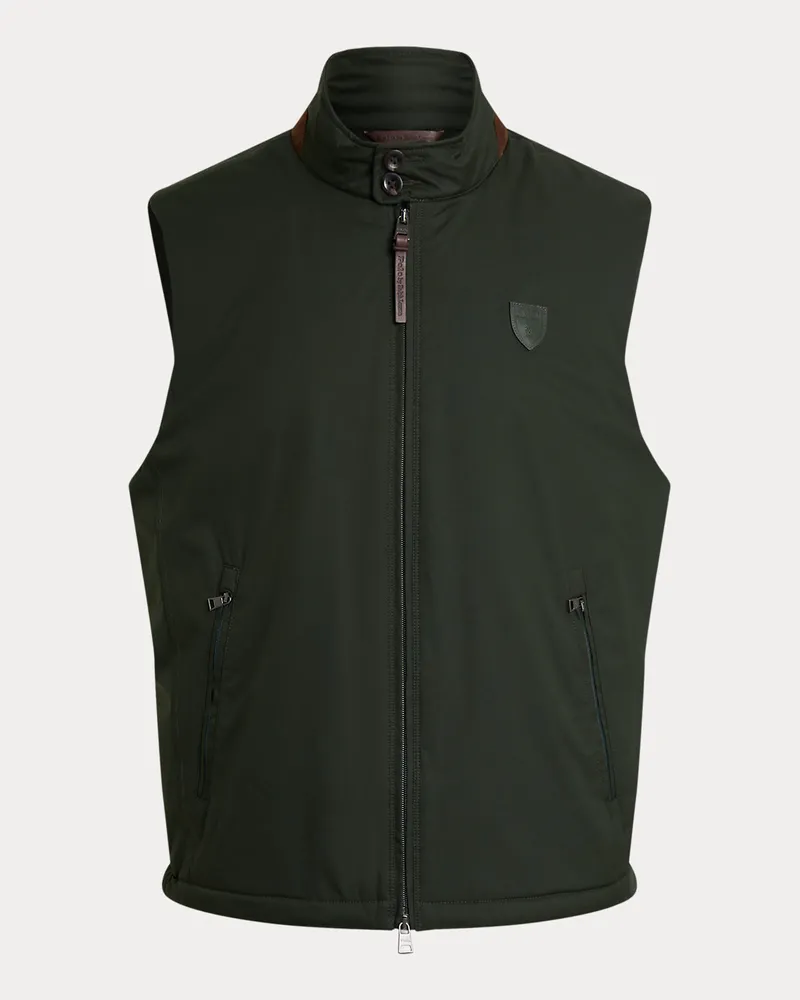 Ralph Lauren Weste Abottson aus Gabardine Green
