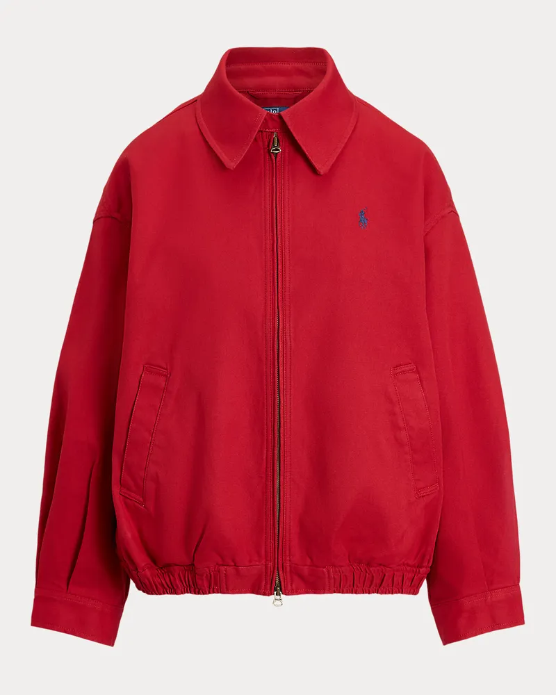 Ralph Lauren Beidseitige Baumwolljacke Red