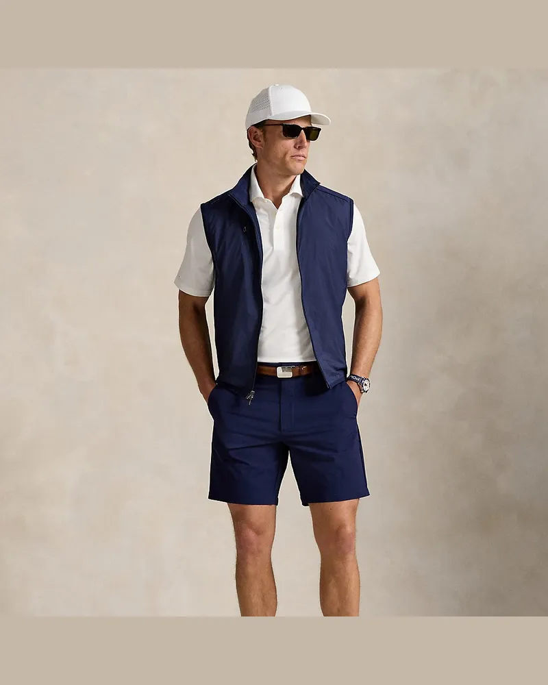 Ralph Lauren Tailored-Fit Performance-Shorts Blue