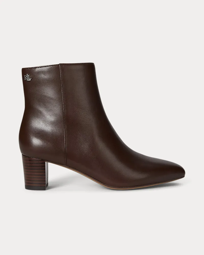 Ralph Lauren Stiefelette Demi aus Kalbsleder Brown