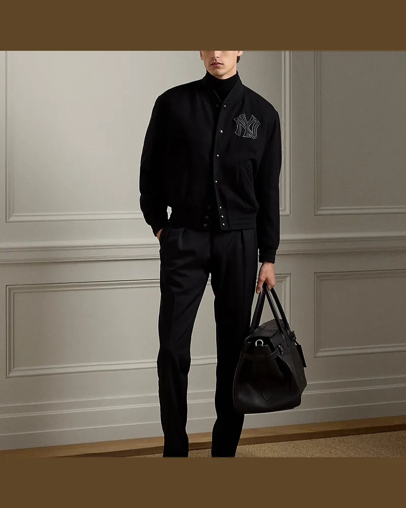 Ralph Lauren Reisetasche Bedford aus Kalbsleder Black