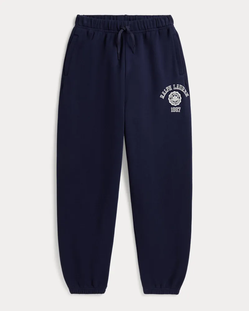 Ralph Lauren French-Terry-Jogginghose mit Grafiken Blue