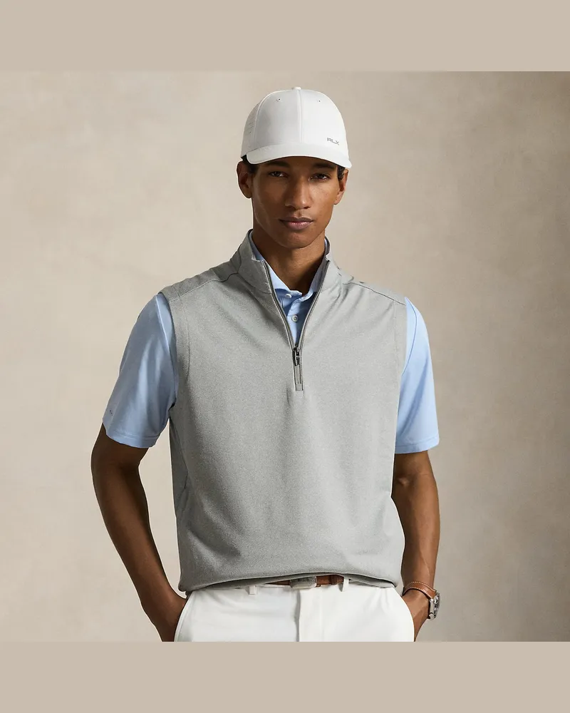 Ralph Lauren Weste mit Viertelreißverschluss Grey