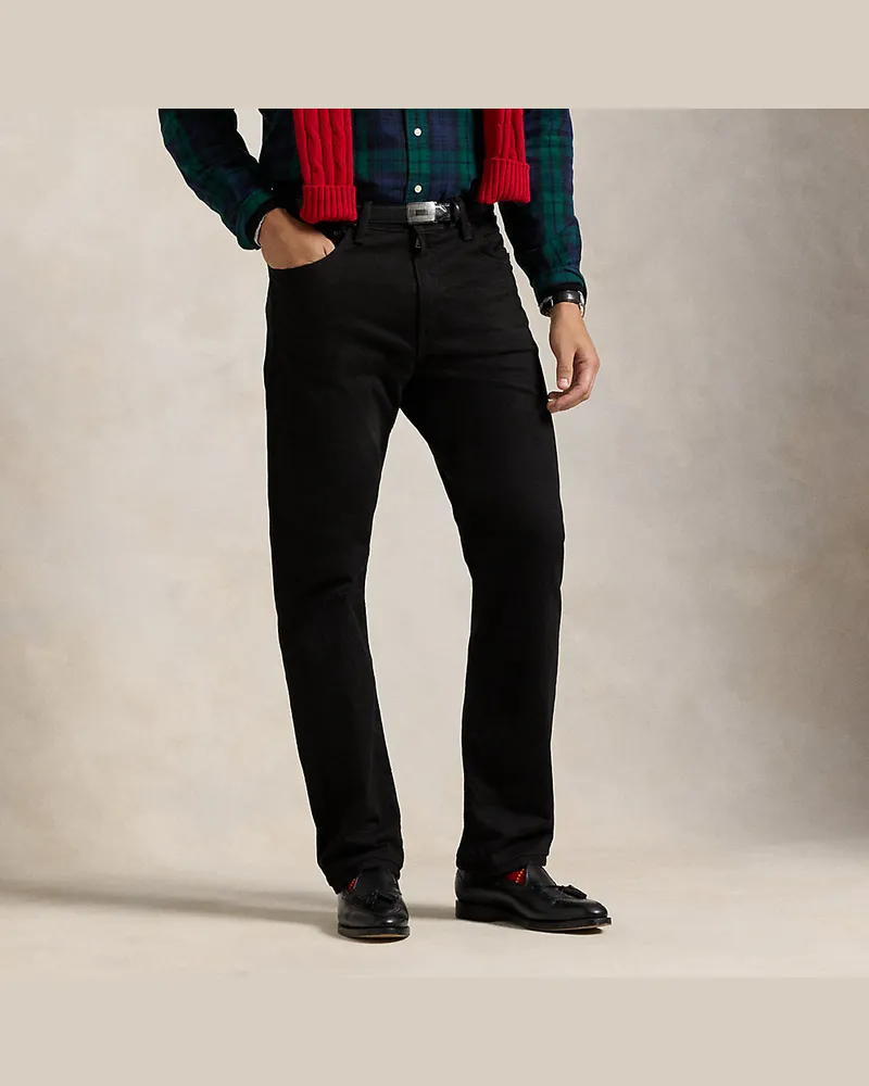 Ralph Lauren Große Größen - Relaxed-Straight-Fit Jeans Hampton Black