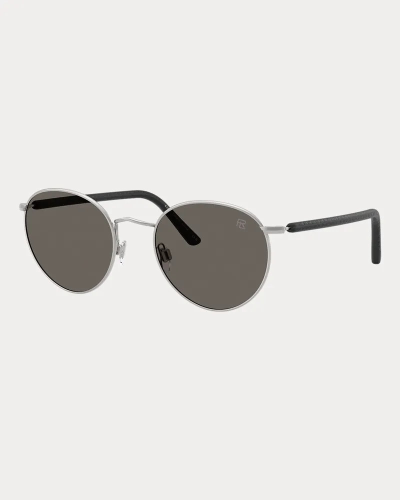 Ralph Lauren Sonnenbrille Automotive aus Metall Silver