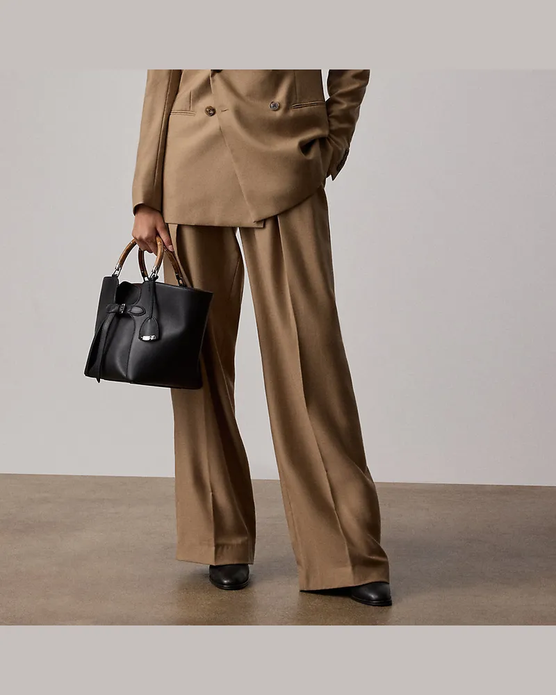 Ralph Lauren Hose Jody aus Wollgabardine Tan