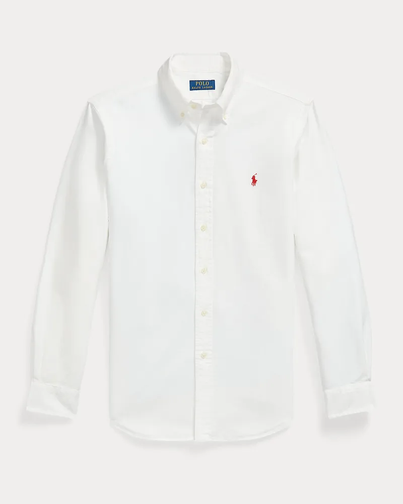 Ralph Lauren Classic-Fit Oxfordhemd White