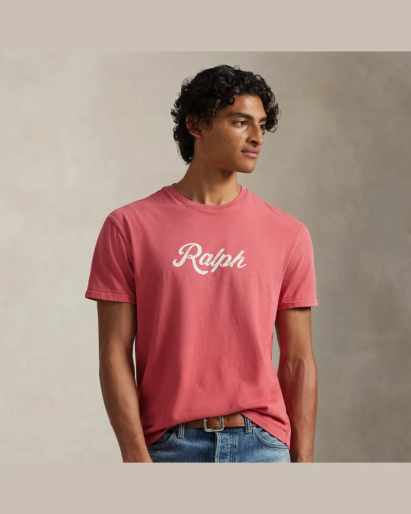Ralph Lauren Das Logo-T-Shirt  Ralph Lauren Red