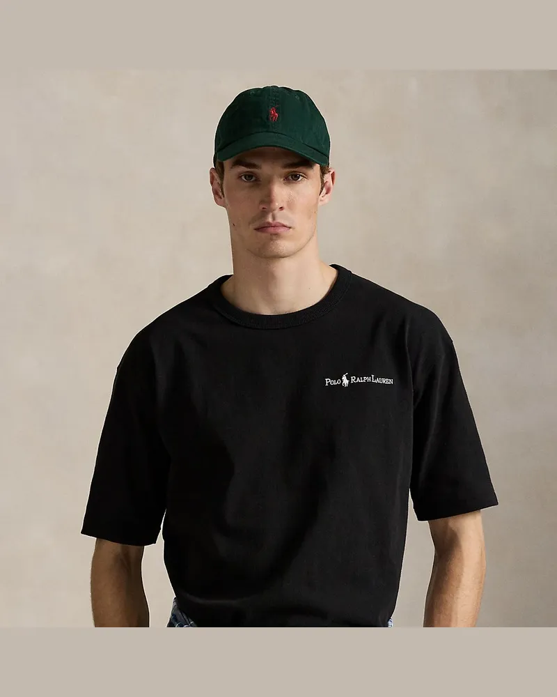 Ralph Lauren Relaxed-Fit Jersey-T-Shirt mit Logo Black