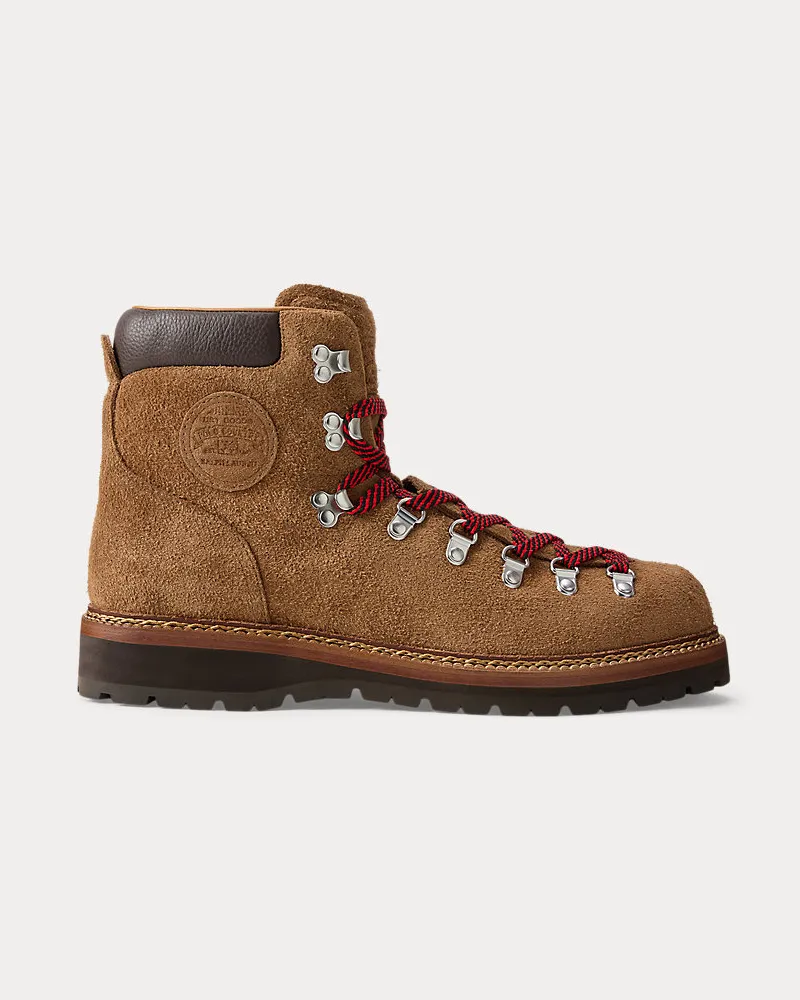 Ralph Lauren Wanderstiefel Alpine aus Wildleder Tan