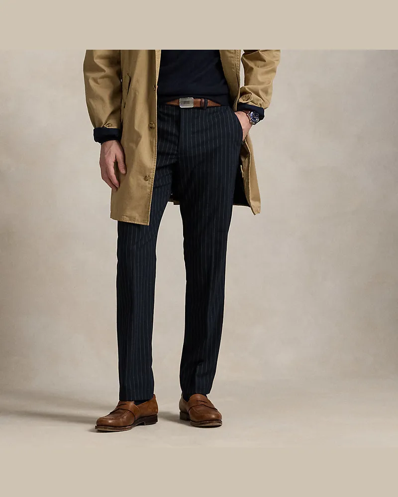 Ralph Lauren Straight-Fit Stretchhose Manhasset Blue