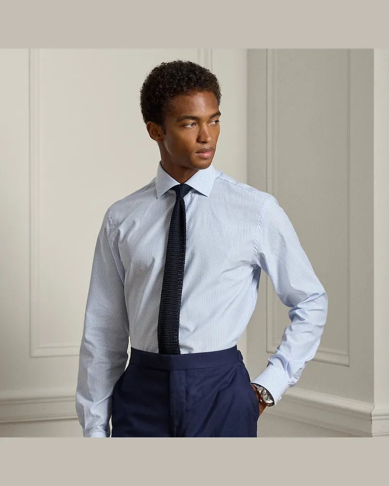 Ralph Lauren Hemd mit Mini-Bengal-Streifen Blue