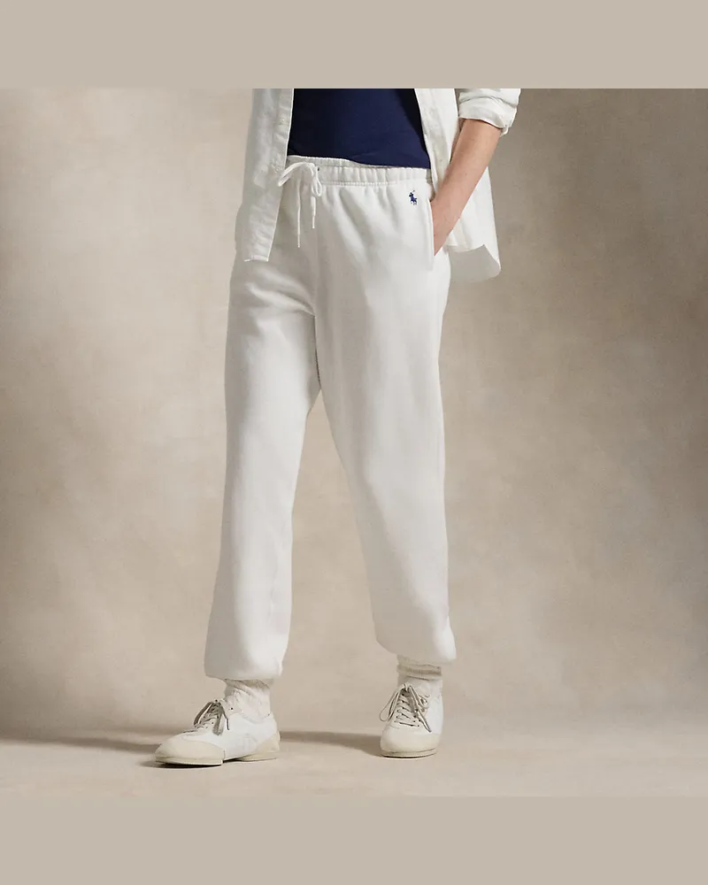 Ralph Lauren Sporthose aus Fleece White