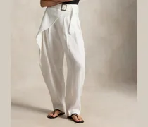 Tapered-Fit Wickelhose aus Leinen