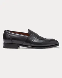 Ralph Lauren Pennyloafer Meegan aus Kalbsleder Black