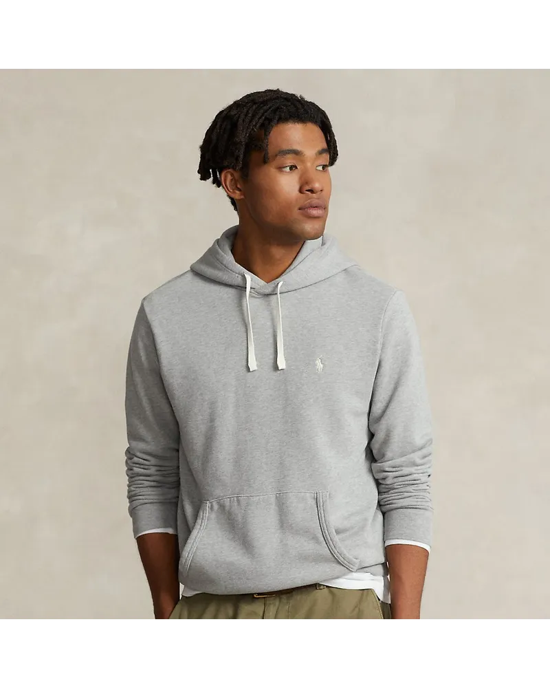 Ralph Lauren Kapuzenpullover aus Loopback-Fleece Grey