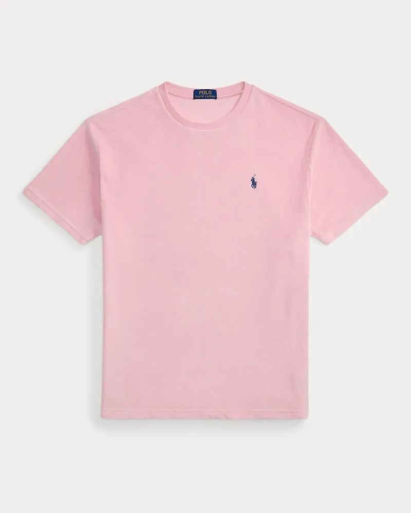 Ralph Lauren Classic-Fit T-Shirt aus Frottee Pink