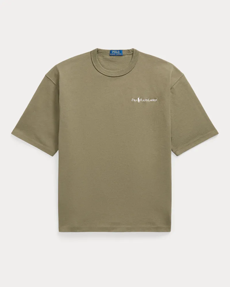 Ralph Lauren Relaxed-Fit Jersey-T-Shirt mit Logo Green