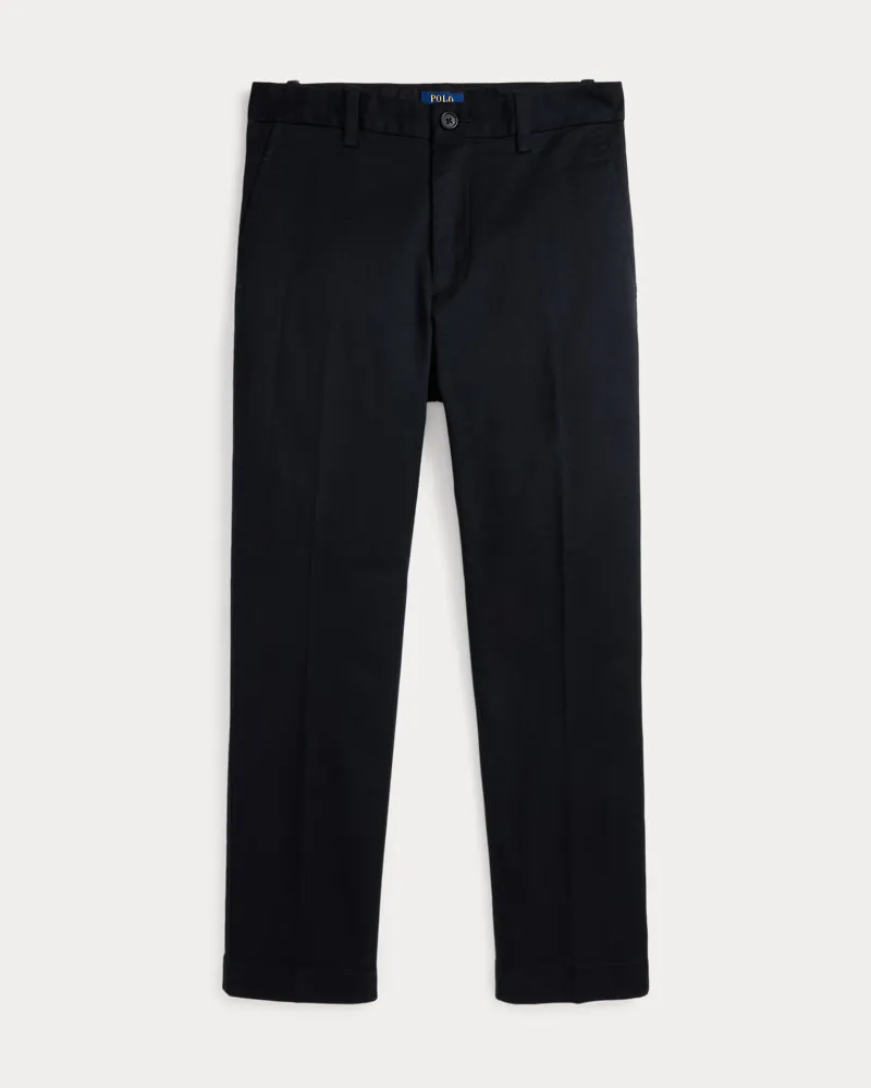 Ralph Lauren Slim-Fit Twill-Chinos in 3/4-Länge Black
