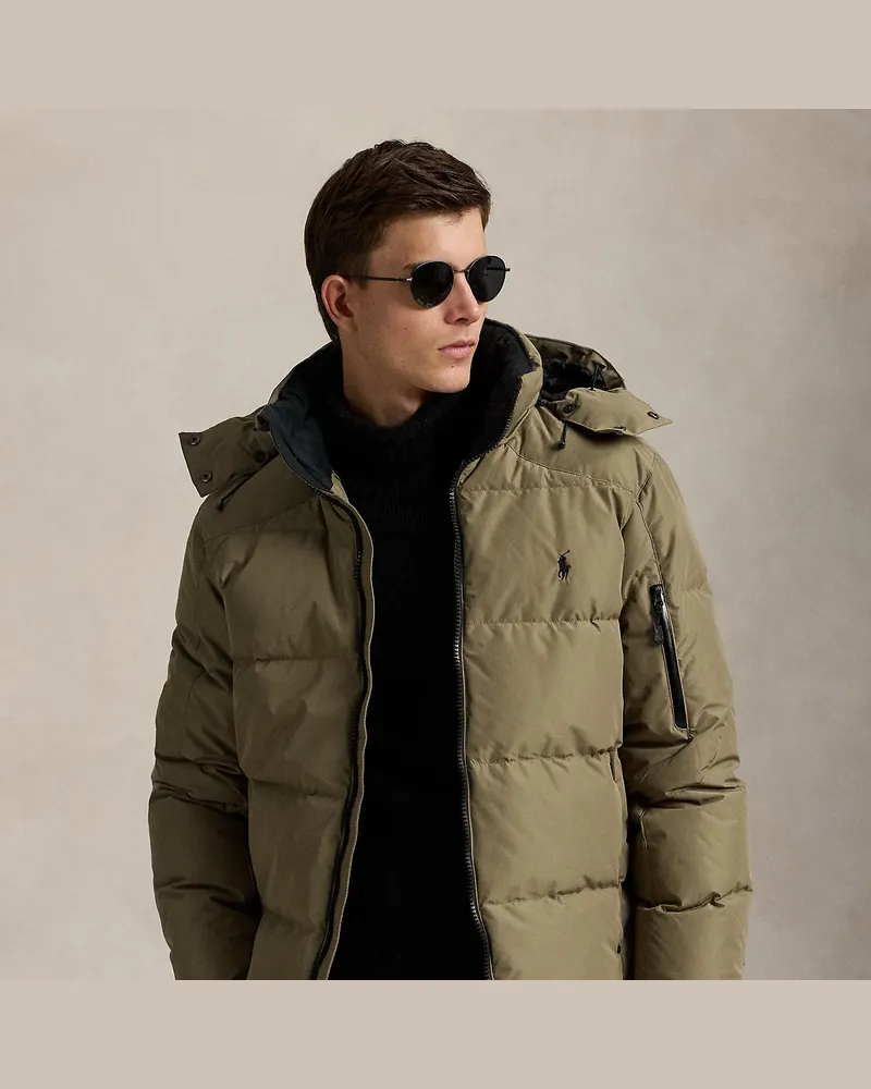 Ralph Lauren Daunenjacke mit Kapuze Brown