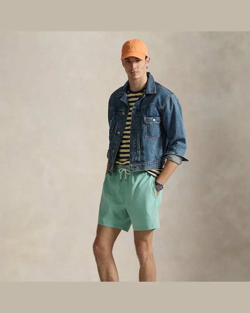 Ralph Lauren Klassische Badeshorts Traveler Green