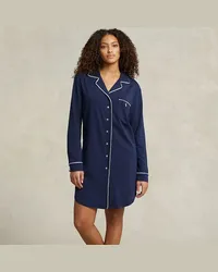 Ralph Lauren Nachthemd aus Jersey Blue