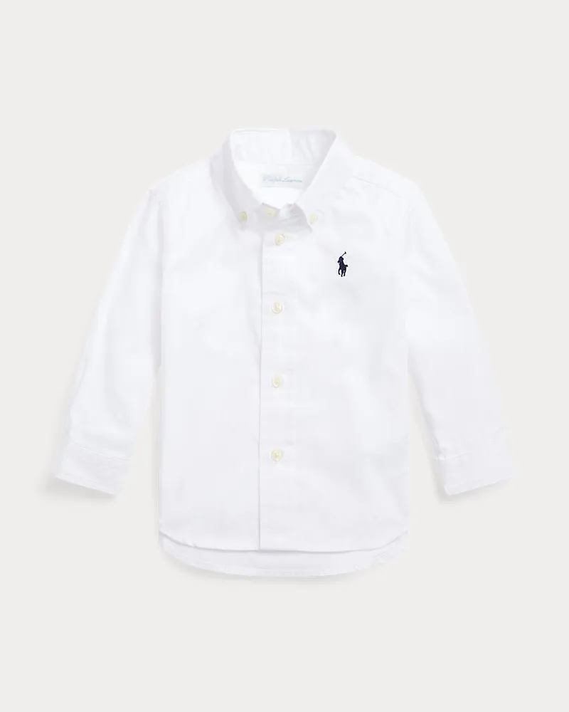 Ralph Lauren Hemd aus Baumwolloxford White