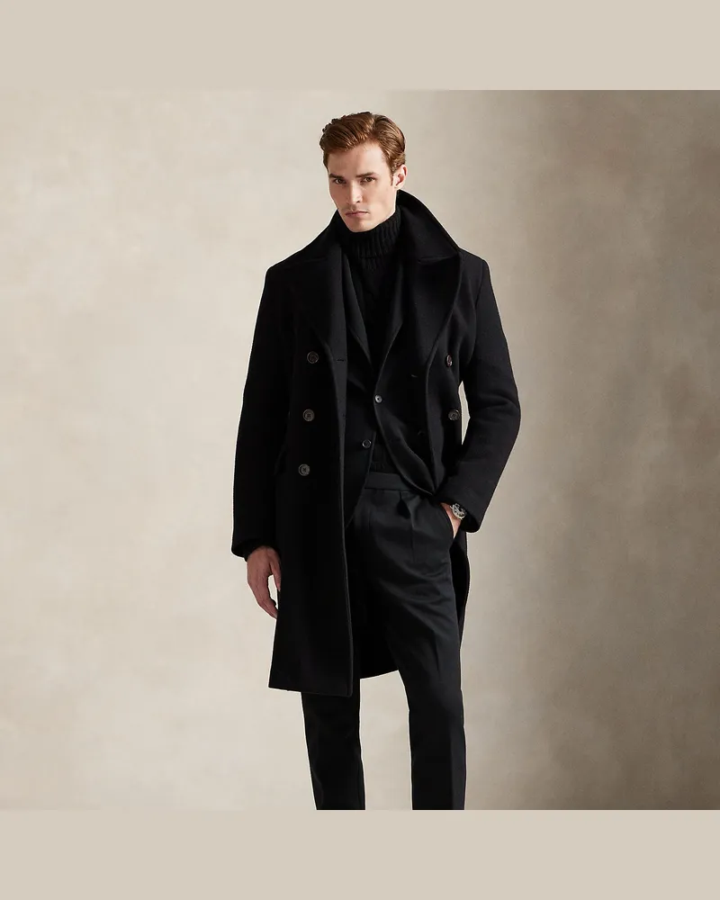 Ralph Lauren Doppellagige Anzughose Black